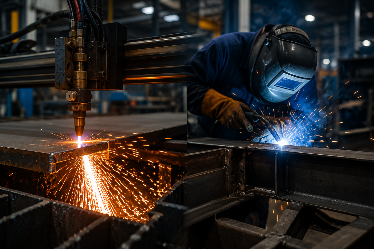 Industrial fabrication and welding