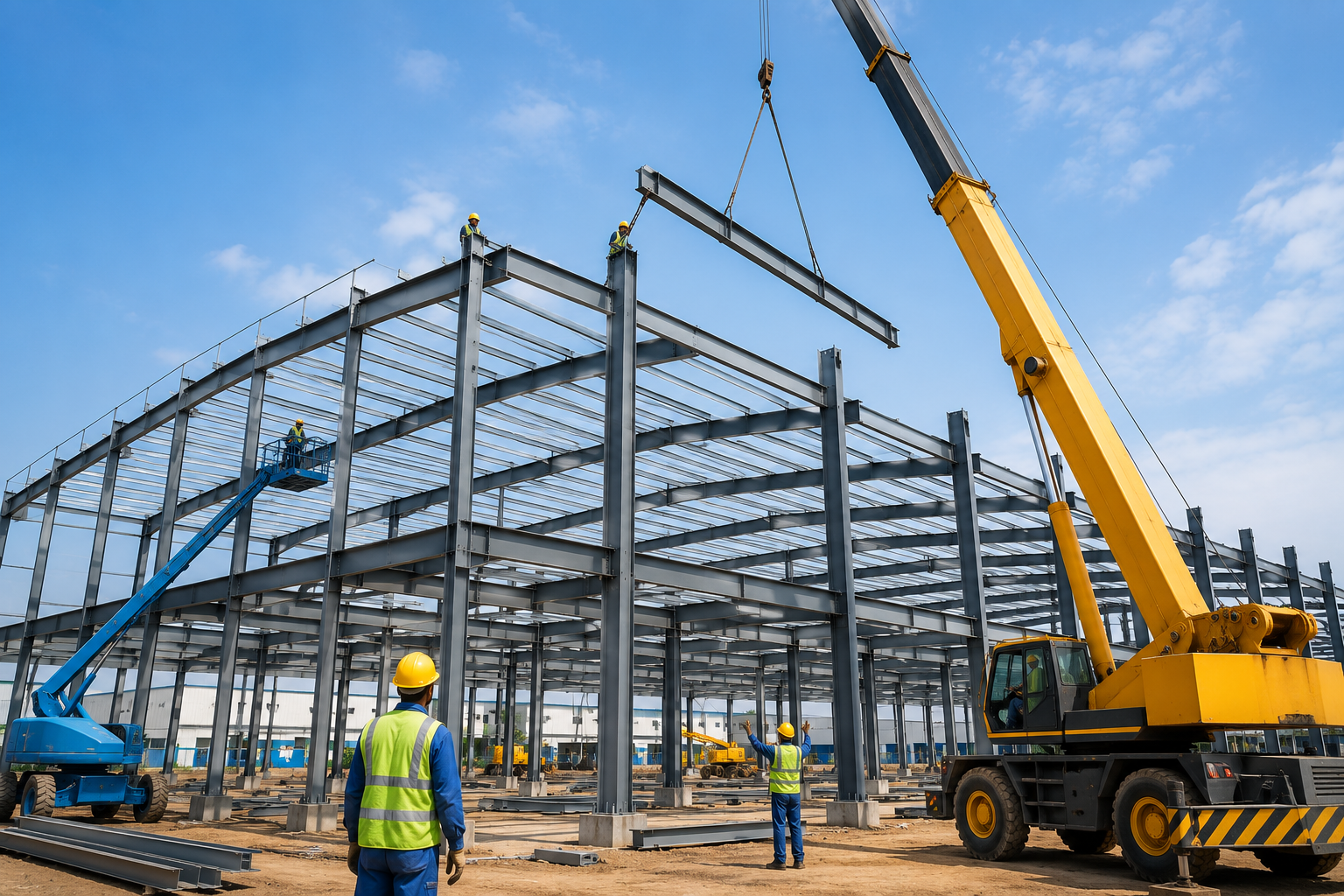 Warehouse site works
